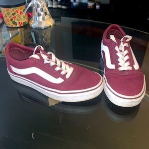 Maroon Vans